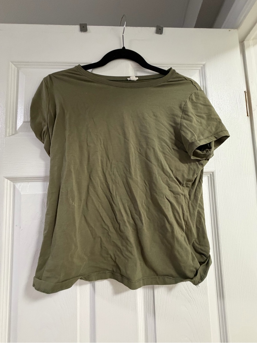 Garage Olive Short Sleeve Crewneck Tee